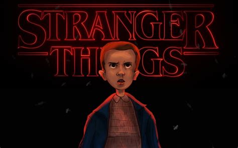 Stranger Things Fan Art Mike And Eleven Season 3 - Rectangle Circle