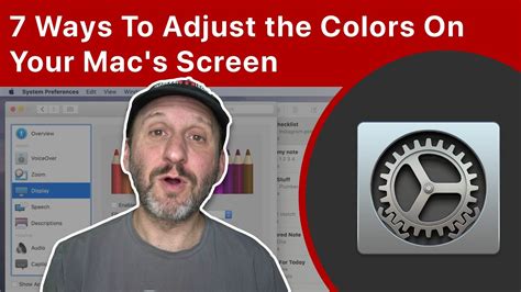 7 Ways To Adjust the Colors On Your Mac's Screen - YouTube