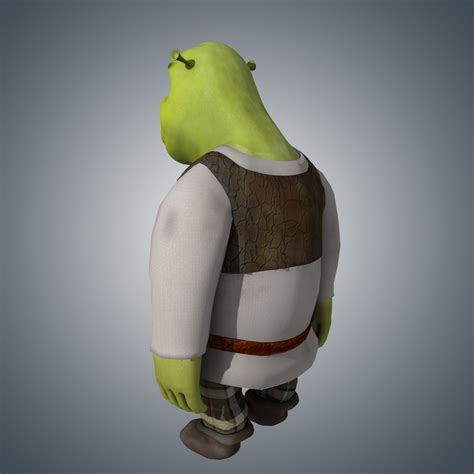 shrek 3d model