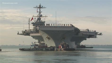 6,000 sailors deploy as part of USS Truman Strike Group | 13newsnow.com