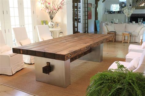 Custom Barn Wood Dining Table by J.R Signature Creations | CustomMade.com