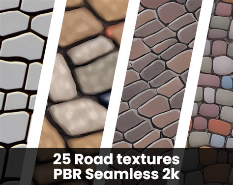 25 Road - Textures PBR by nafgames