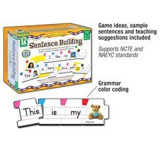 82 Sentence Building Games ideas | sentence building, sentence building games, sentences