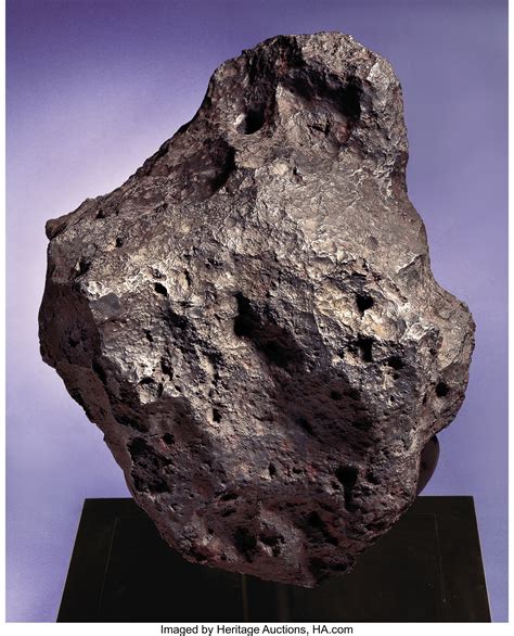 NANTAN METEORITE - COLOSSAL ¾ TON IRON METEORITE . ... Meteorites | Lot #38229 | Heritage Auctions