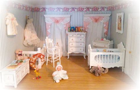 My Handcrafted Shabby Chic Style Dollhouse - Nursery - Wootens ...