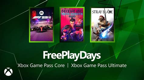 Free Play Days - F1 23, Deceive Inc. and Stray Blade - Xbox Wire