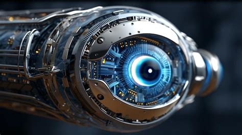 Premium AI Image | Cybernetic eye Technology