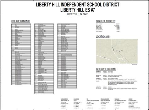 New Construction - Liberty Hill Elementary School #7 (GMP Round) - Liberty ISD (Subbid ...