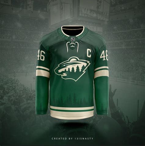 Minnesota Wild Concept Jersey : r/wildhockey