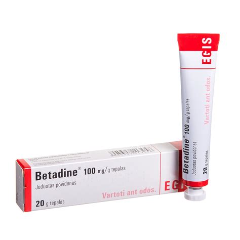 Betadine Iodine Topical - European OTC medicines and devices