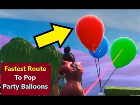 Pop party balloon decorations fortnite | 14 days of summer fortnite day 5 | Party Balloons ...