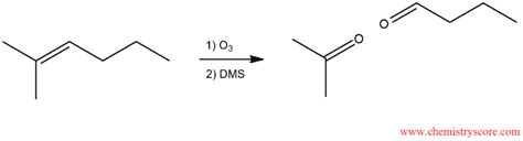 Ozonolysis (Reductive workup) - ChemistryScore