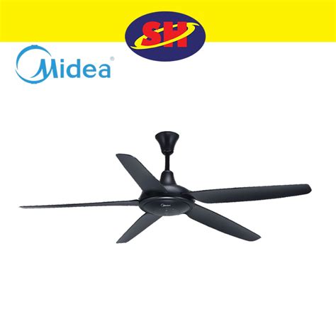 Midea 56" 5 Blade Remote Control Ceiling Fan - Siong How Electrical & Electronic Sdn Bhd 雄豪电器电子有限公司