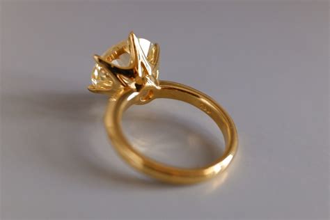 5ct Diamond Ring Solitaire 18k | Gem Gardener