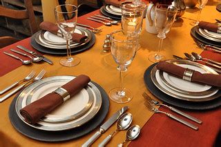 A Beautiful Fall Table | Our place-plates, Revol round slate… | Flickr