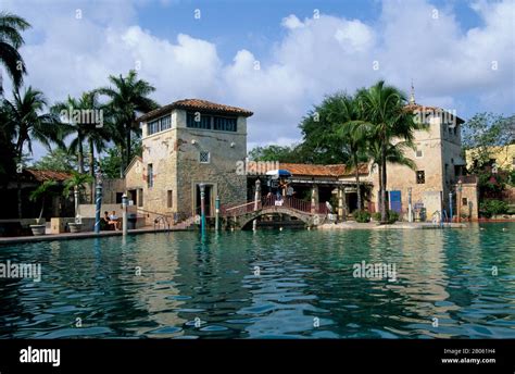 USA, FLORIDA, MIAMI, CORAL GABLES, VENETIAN POOL Stock Photo - Alamy