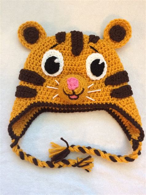 Crochet Tiger Hat Pattern - FREE!!!