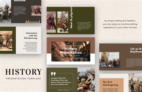 History Presentation Template in PowerPoint, PDF, Google Slides, Apple Keynote - Download ...