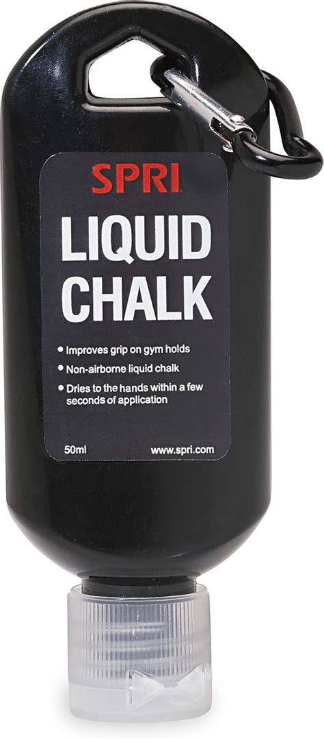 SPRI Liquid Chalk 50ml Bottle - Works as Gym Chalk, Lifting Chalk, Rock Climbing Chalk ...