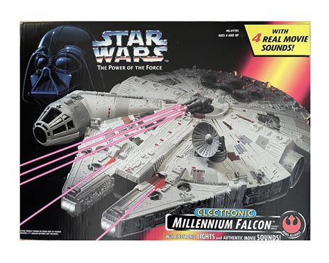 star wars power of the force electronic Millennium Falcon www ...