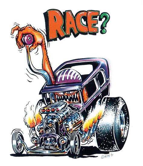 Ed Roth · Hot Rod illustration | Hot rod tattoo, Ed roth art, Cartoon car drawing