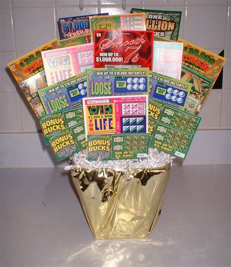 Great idea | Raffle baskets, Lottery ticket gift, Raffle basket