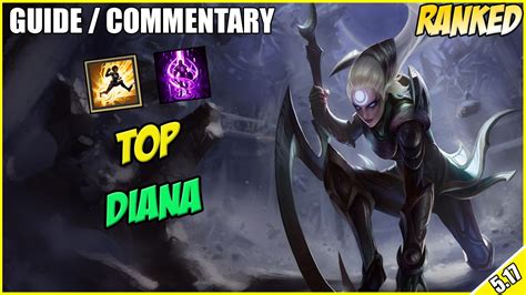 TOP DIANA - Guide / Commentary in Challenger | League of Legends - YouTube