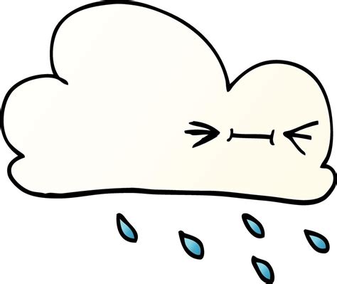 cartoon doodle expressive weather cloud 12154312 Vector Art at Vecteezy