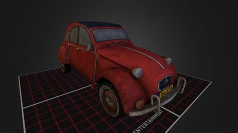 Citroen CV2 - 3D model by Simon Coenen (@simoncoenen) [dc1fd9d] - Sketchfab