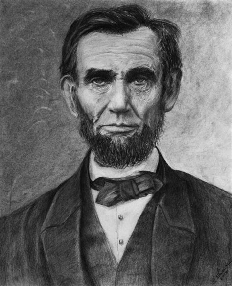 Award-Winning Charcoal Drawing of President Lincoln | Portrait art, Portrait, Drawings