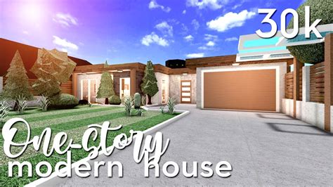 Bloxburg Modern House Tutorial 1 Floor | Viewfloor.co