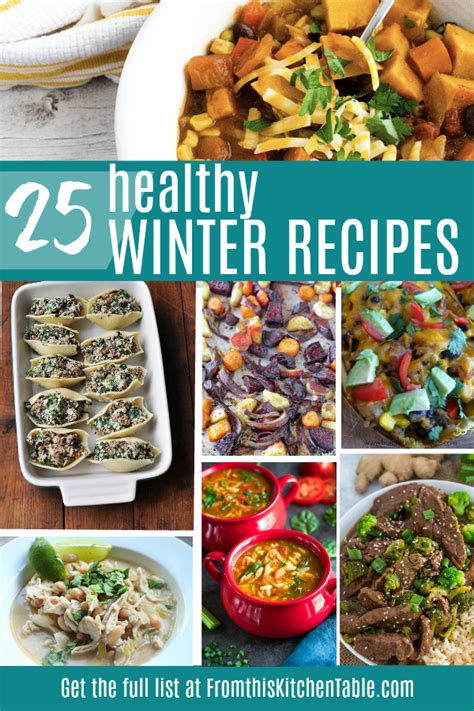 Yummy Healthy Winter Recipes on a Budget - From This Kitchen Table