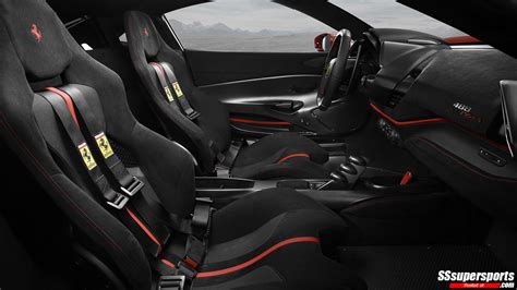 8 brand new ferrari 488 pista interior - SSsupersports