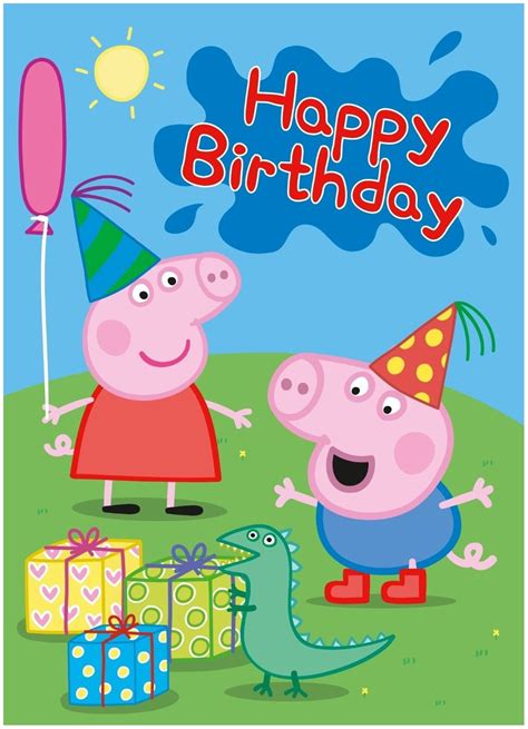 Video saludo de cumpleaños de Peppa Pig 2024 - Personalizado