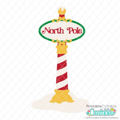 clipart north pole north pole sign svg NORTH POLE SVG north pole png ...