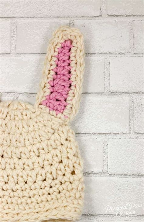 Crochet Bunny Ears For Hat - Amelia's Crochet