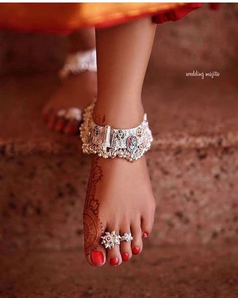 Trending Bridal Indian anklet Ideas - BRIDAL PAYAL designs you’ll LOVE for the Big Day - Witty ...