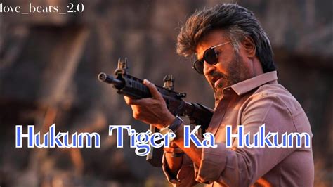 "hukum tiger ka hukum" lyrical song Telugu pls like share comment subscribe - YouTube