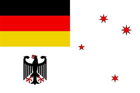 New flag for Germany, inspired by the flag of New Zealand. The ...