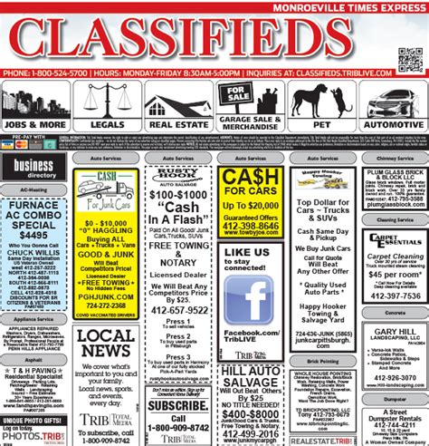 Pittsburgh Pennysaver - Trib Total Media Classifieds