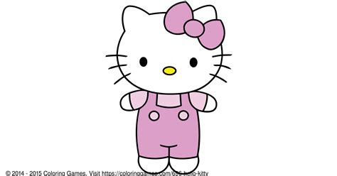 Hello Kitty - Coloring Games and Coloring Pages