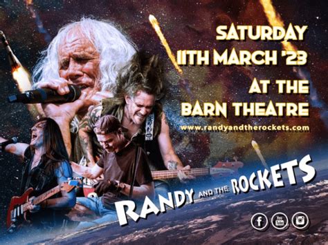 RANDY AND THE ROCKETS at Barn Theatre Oxted event tickets from TicketSource