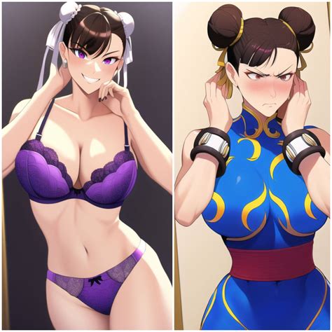 Chun-Li/Juri Han AI Generated Body Swap by LordOfLowFrequency on DeviantArt