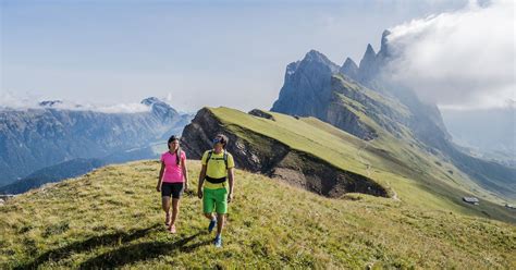 Hiking trails in Val Gardena - Dolomites