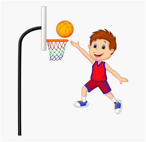 Basketball Clipart Kids - Play Basketball Clipart , Free Transparent ...