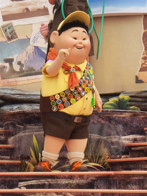 Russell the Wilderness Explorer on Disney/Pixar's UP Pre-P… | Flickr