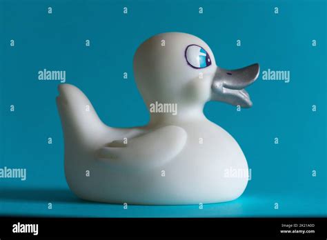 Rubber duck bath toy Stock Photo - Alamy