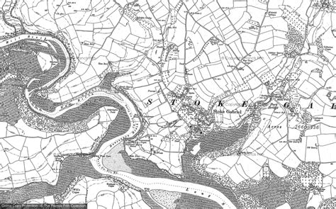 Old Maps of Stoke Gabriel, Devon - Francis Frith