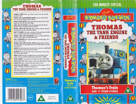 THOMAS THE TANK ENGINE 17 OTHER STORIES BUMPER EDITION VHS VIDEO PAL A RARE FIND