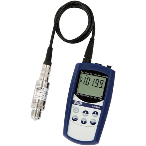 Digital pressure measuring instrument - CPH6300 - WIKA South Africa